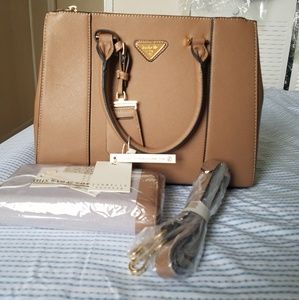 Isabelle Vegan Friendly Satchel 2 In 1 With Wallet